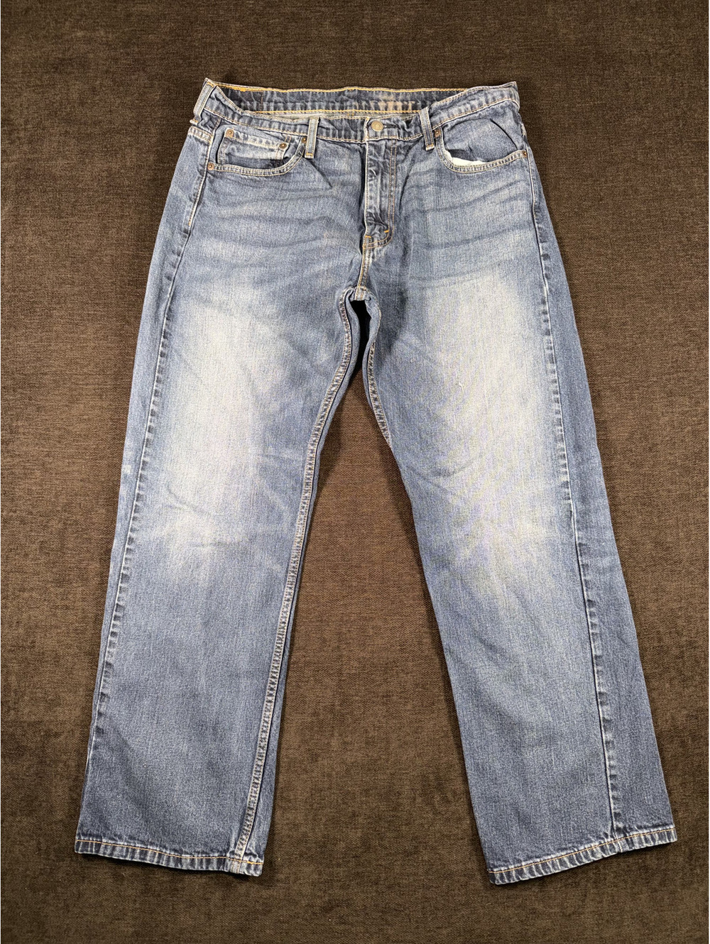 Levi's 509 Classic Fit Straight Leg Jeans Light Blue W34 L32